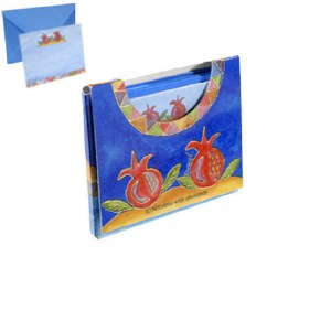 Yair Emanuel Small Notelets and Envelopes with Case - Pomegranate