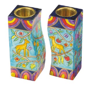 Yair Emanuel Fitted Candle Holders - Oriental