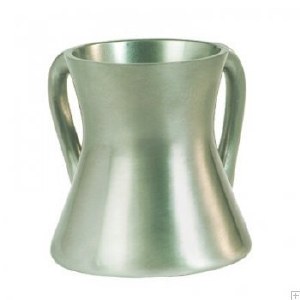 Yair Emanuel Anodized Aluminum Wash Cup Small Silver