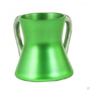 Yair Emanuel Anodized Aluminum Wash Cup Small Green