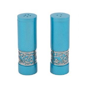 Salt and Pepper Shakers Turquoise Designed by Yair Emanuel