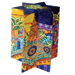 Yair Emanuel Star of David Shaped Tzedakah Box - Jerusalem Oriental