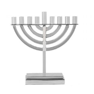 Yair Emanuel Candle Menorah Silver Rounded Cups and Branches