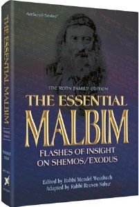 The Essential Malbim on Shemos [Hardcover]