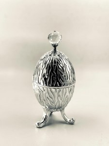 Picture of Silverplate Esrog Box Esrog Sh