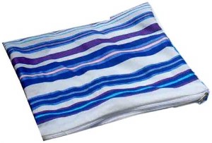 Tallis Bag Bnei Or Joseph's Coat Multi Tone Blue Stripes