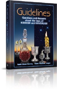 Guidelines to Kiddush and Havdalah [Hardcover]