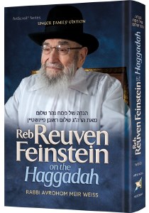 Reb Reuven Feinstein on the Haggadah [Hardcover]