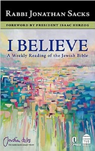 I Believe A Weekly Reading of the Jewish Bible [Hardcover]