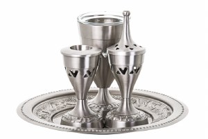 Pewter Havdallah 4 Piece Set
