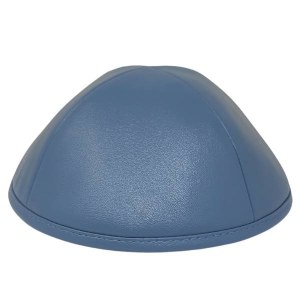 iKippah Blue Gray Leather Size 4