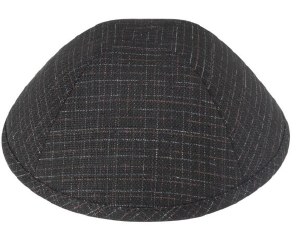 iKippah Black and Maroon Etch Size 5