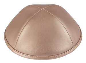 iKippah Copper Leather Size 2