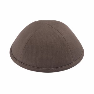 iKippah Brown Cotton Size 4