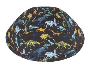 iKippah Dinosaur Pixelated Size 4