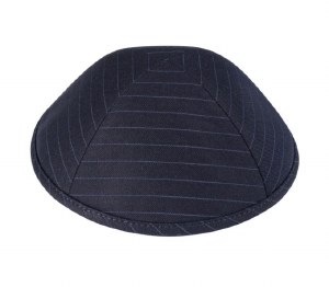 iKippah Navy Pinstripe Size 3