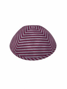 iKippah Raspberry Stripes Size 3