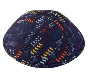 iKippah Skid Marks Blue Size 2