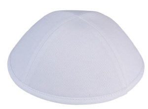 iKippah White Cotton Size 7