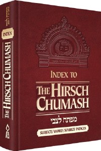 Index to The Hirsch Chumash [Hardcover]