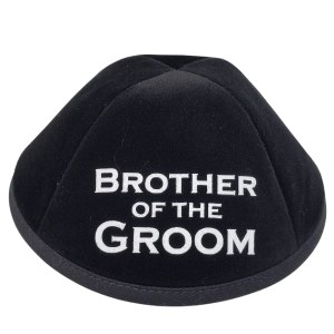 Brother of the Groom Kippah