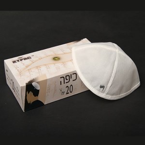 Kippa In a box 20 per box Whit