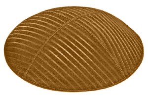 Luggage Blind Embossed Medium Lines Kippah