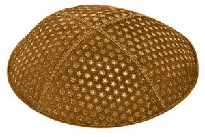 Luggage Blind Embossed Small Stars Kippah