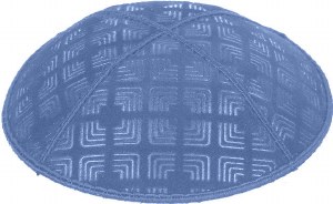 Wedgewood Blind Embossed Kippah without trim