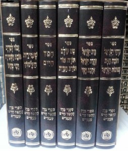 Kol Kisvei Chofetz Chaim 6 Volume Set Menukad [Hardcover]