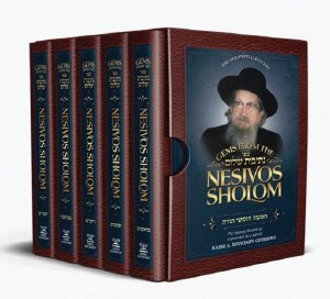 Gems from the Nesivos Shalom 5 Volume Chumash Slipcased Set [Hardcover]