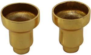 Brass Menorah Drip Cups 9 Pack