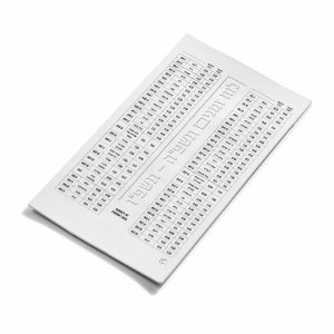 Faux Leather Zemanim Magnet Monsey 2025