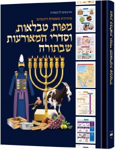 The Book of Torah Timelines Charts and Maps Hebrew Edition [Paperback]