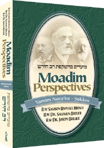 Moadim Perspectives Yamim Noraim through Sukkos [Hardcover]
