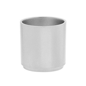 Yair Emanuel Anodized Aluminum Tea Light Single Candle Holder Modular Stackable Aluminum Matte