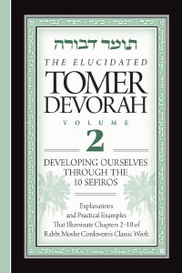 The Elucidated Tomer Devorah 2 Developing ourselves through the 10 Sefiros [Hardcover]