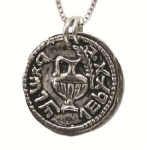 Silver Necklace Coin Pendant #NDN2027-300