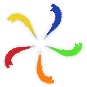 Toy Plastic Shofar Assorted Colors - Single Piece