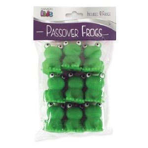 Passover Squeaking Frogs 9 Per Bag