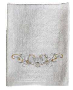 Pesach Towel Urchatz Embroidered Design