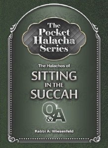 Pocket Halacha Series: The Halachos of Sitting in the Succah [Paperback]