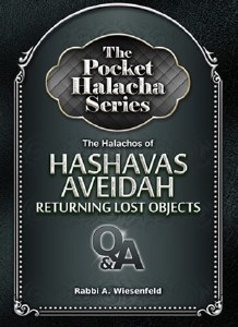 Pocket Halacha: Hashavas Aveidah [Paperback]