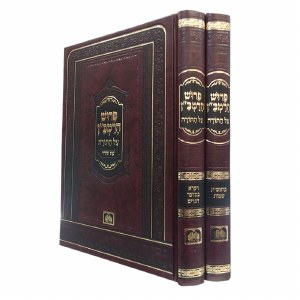 Ramban Al Hatorah Menukad 2 Volume Set Oz Vehadar [Hardcover]