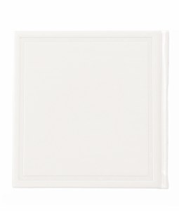 Zemiros Shabbos Custom Embossment Bosmat Design Square White Ashkenaz [Hardcover]