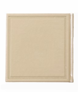 Zemiros Shabbos Custom Embossment Bosmat Design Square Cream Ashkenaz [Hardcover]