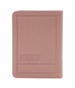 Eis Ratzon Tehillim Soft Faux Leather Hadar Style Silvery