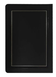 Tehillim Eis Ratzon Custom Embossment Laminated Black Cover Gold Border [Paperback]