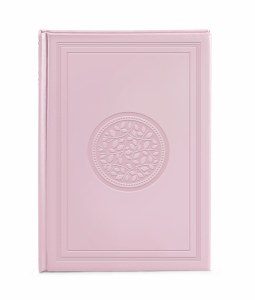Designer Personal Notations Notebook Lined Pages Large Size Pink