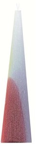 Shalhevet Havdallah Candle Pyramid Multicolor